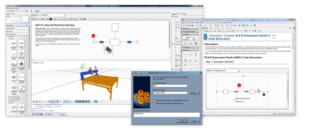 Combination of MapleSim and B&R Automation Studio enables dramatic reduction in development time
